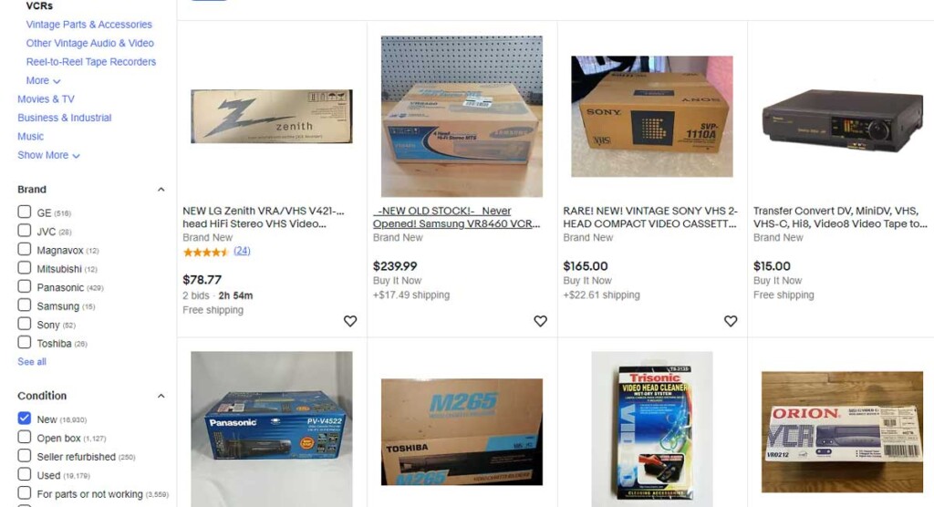 Can You Still Buy a VCR Player in 2024? 17 Great Options